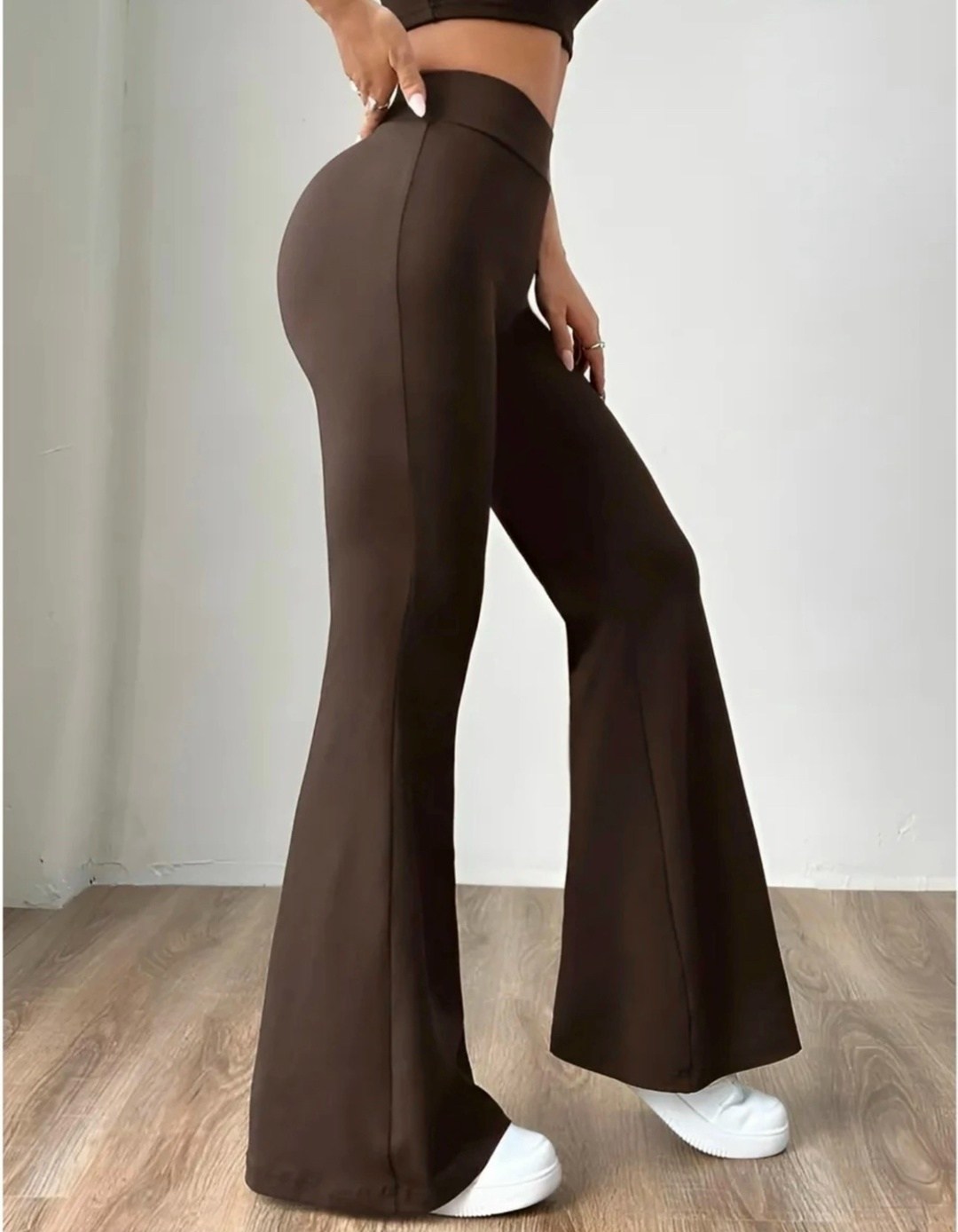 брюки клеш с высокой талией,flare leggings v-образные брюки hip йоги женщины с высокой талией,женские сексуальные облегающие брюки-клеш с высокой талией,брюки клеш,расклешенные брюки