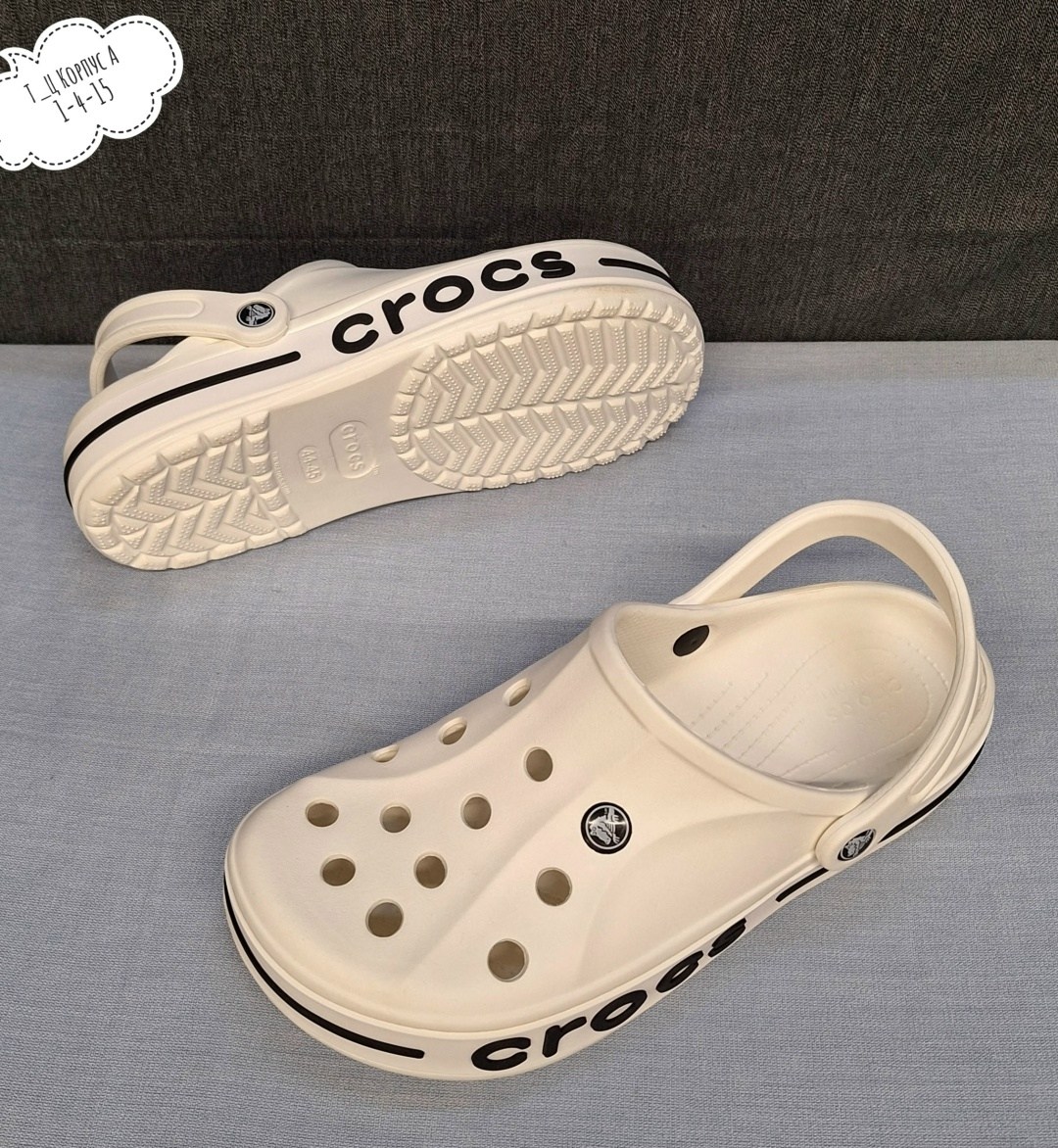 crocs сабо,сабо crocs bayaband,сабо crocs bayaband белый,кроксы новая коллекция,crocs белые