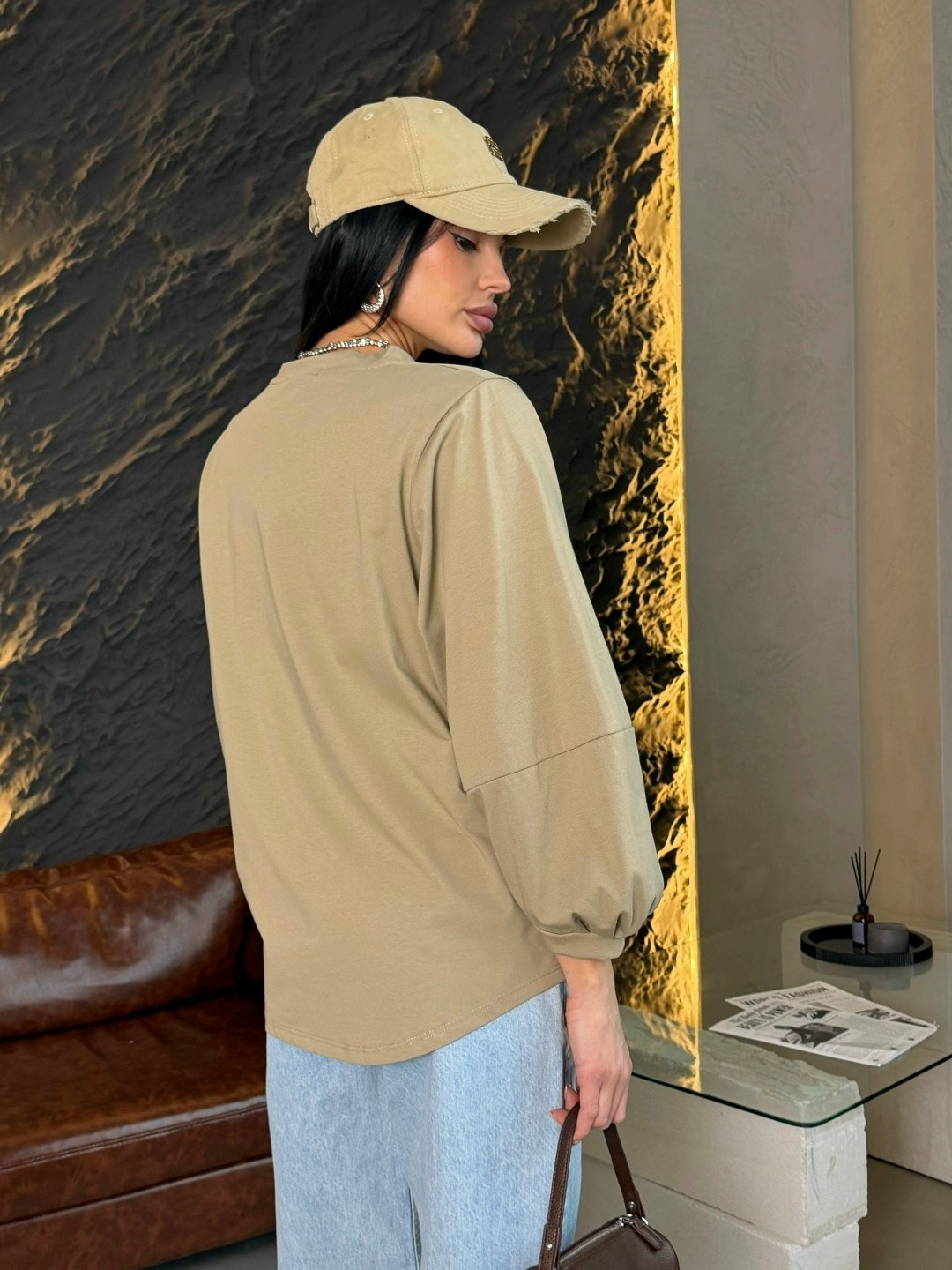 свитшот оверсайз,свитшот charutti 017377845 бежевый,свитшот бежевый,женский свитшот,свитшот