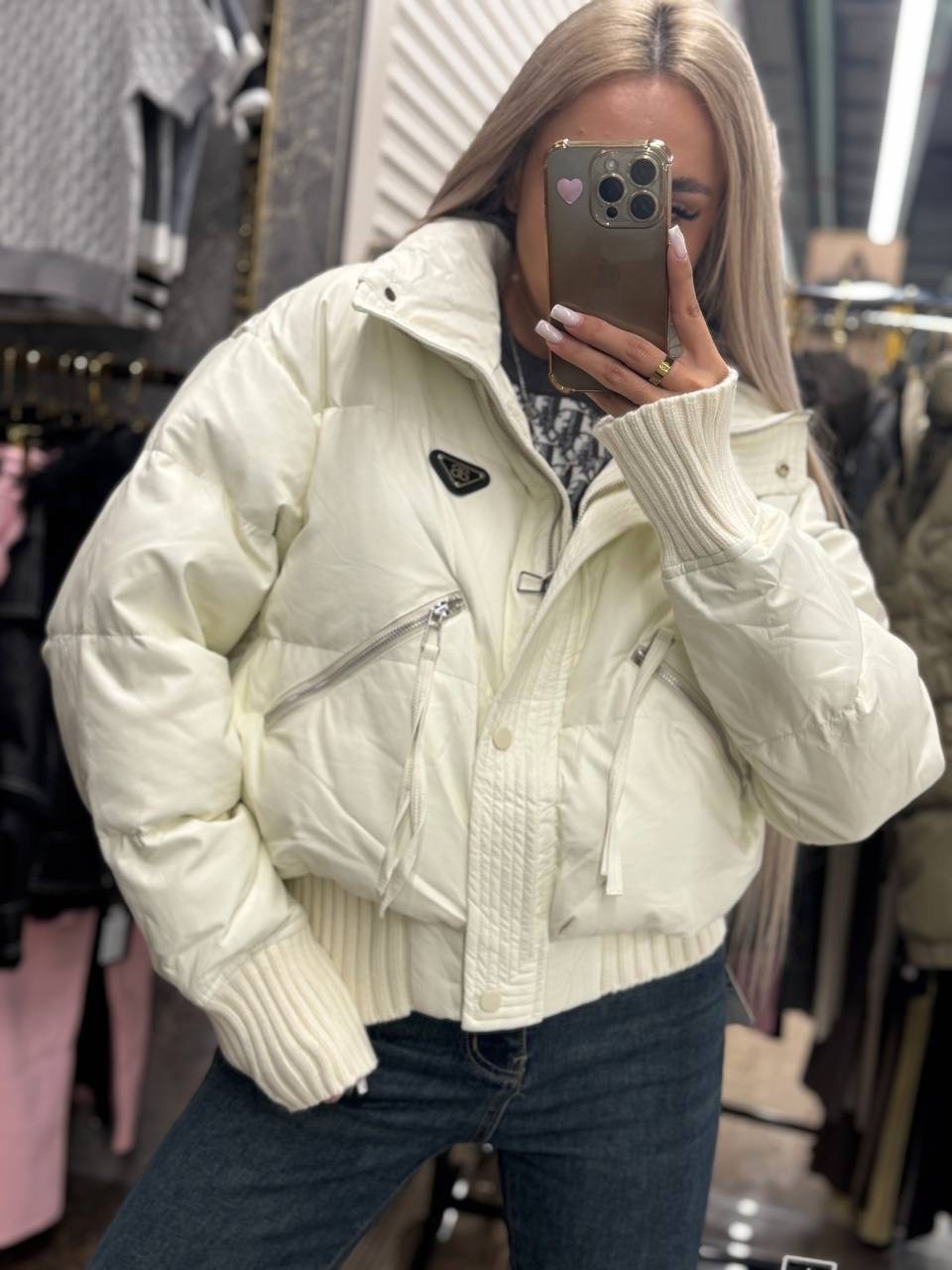 стильная куртка,женская куртка,куртка,куртка женская белая,пуховик куртка в стиле chanel