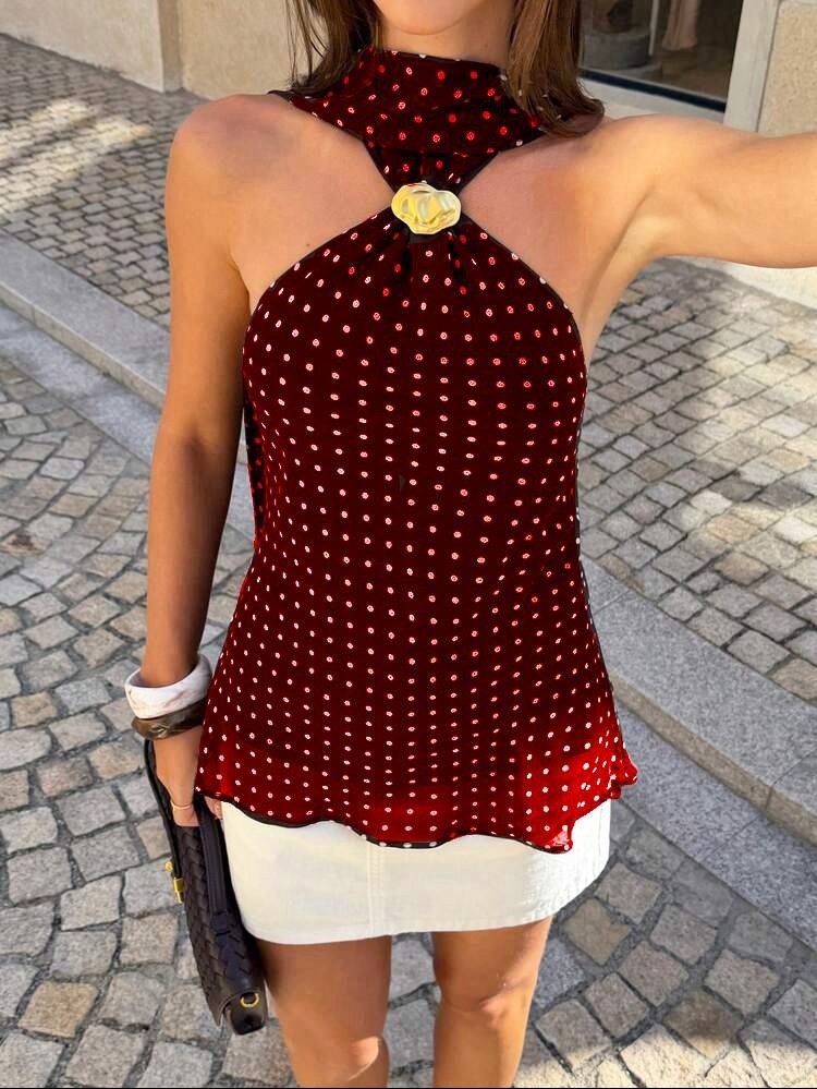 блузка модная,блузы,топы модные,блузка в горошек,блузка женская