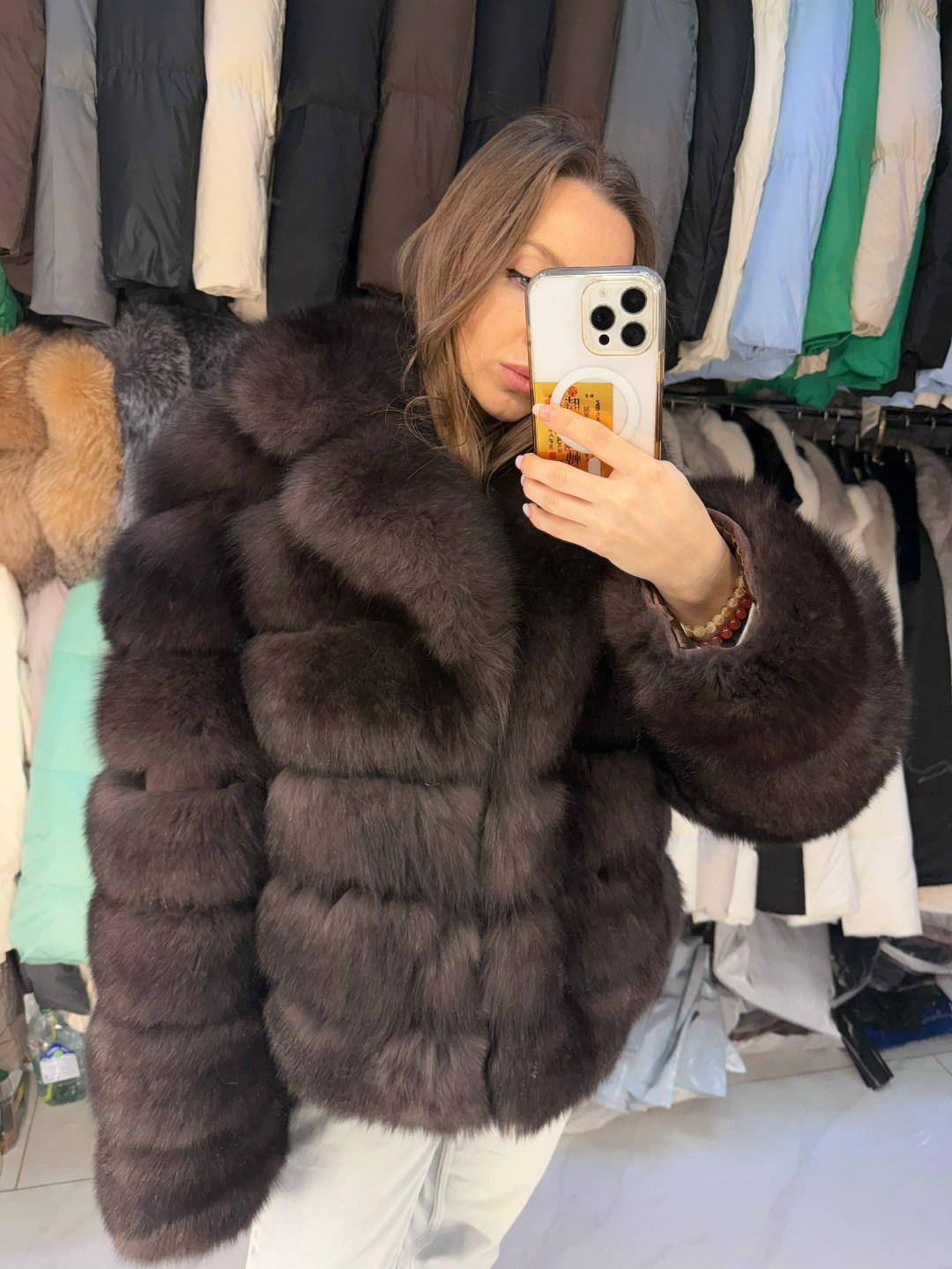 шуба из песца,шуба песец,шуба из песца колотый лед,шуба автоледи песец колотый лед,шуба из песца под соболя