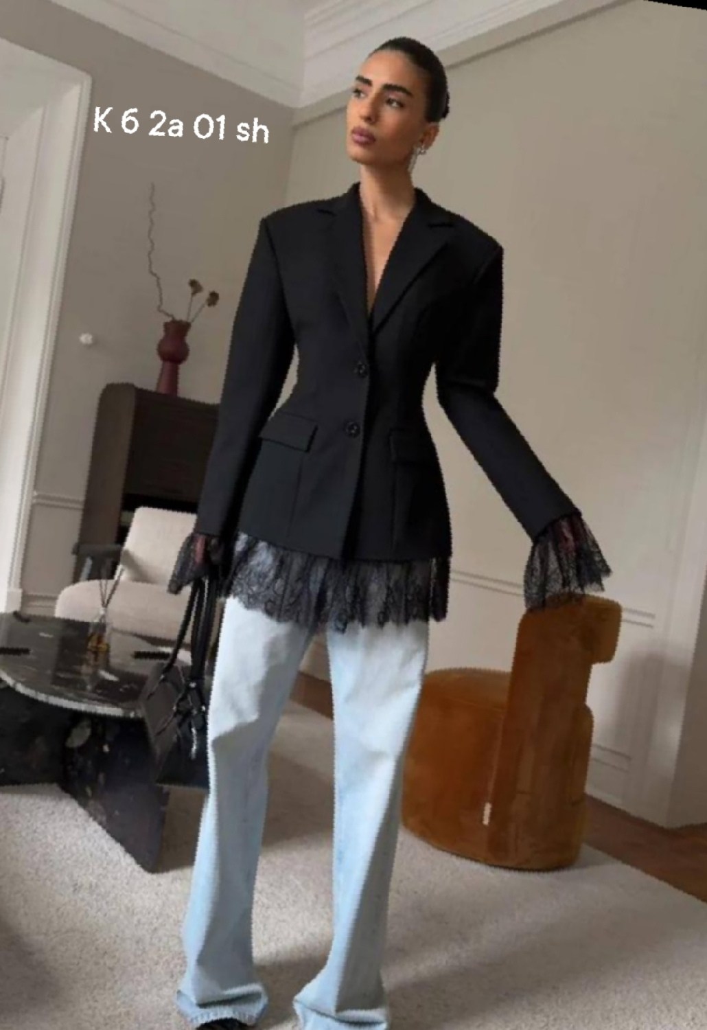 черный пиджак,женские пиджаки,пиджак,жакет на платье,жакет с воланами