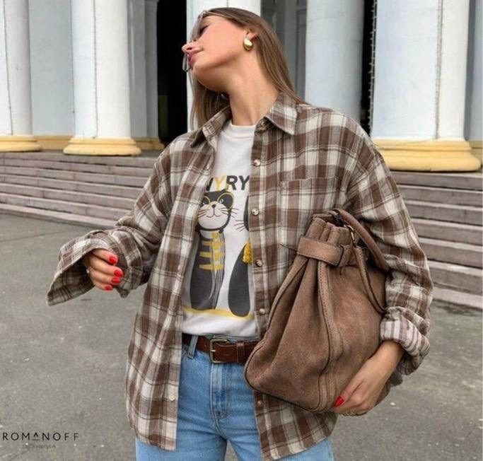 рубашка в клетку оверсайз,рубашка в клетку,рубашка в клетку оверсайз на кнопках,рубашка женская оверсайз в клетку,клетчатая рубашка