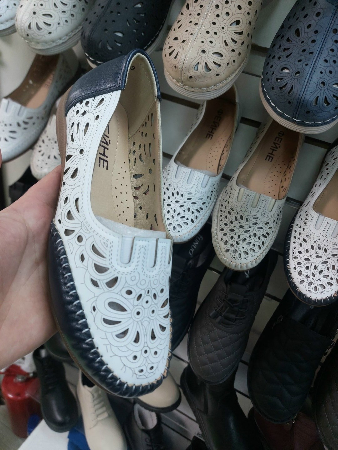 летние туфли женские с перфорацией,туфли женские летние,,туфли женские,женская