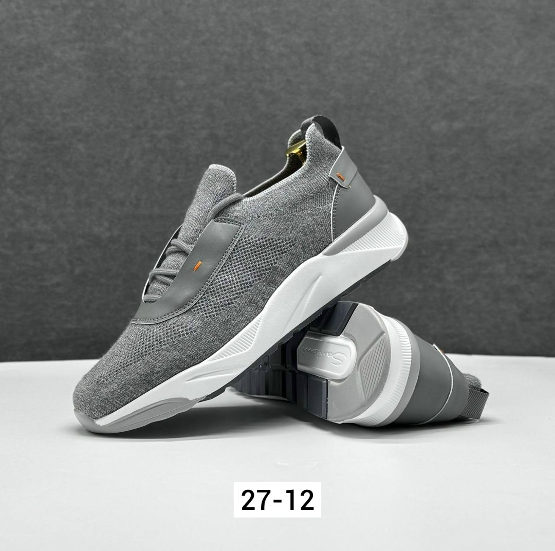 кроссовки santoni,,серые кроссовки,кроссовка мужской,мужские кроссовки