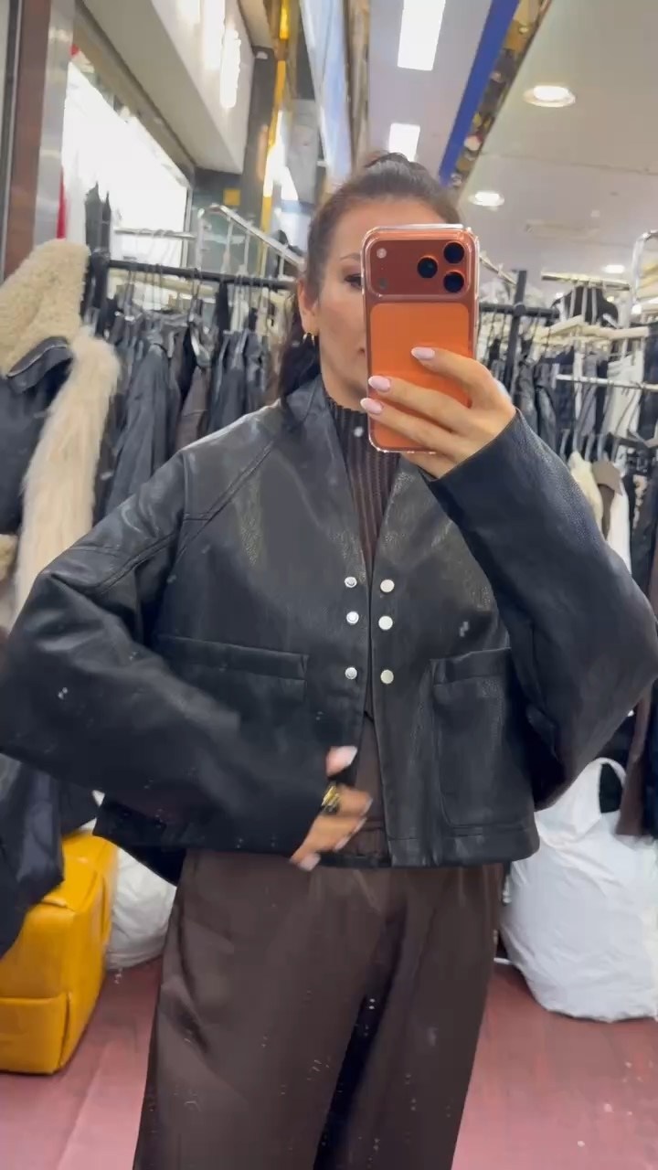 женская короткая кожаная куртка haining,куртка из искусственной кожи женская,женская кожаная куртка,кожаная куртка,короткая куртка из искусственной кожи