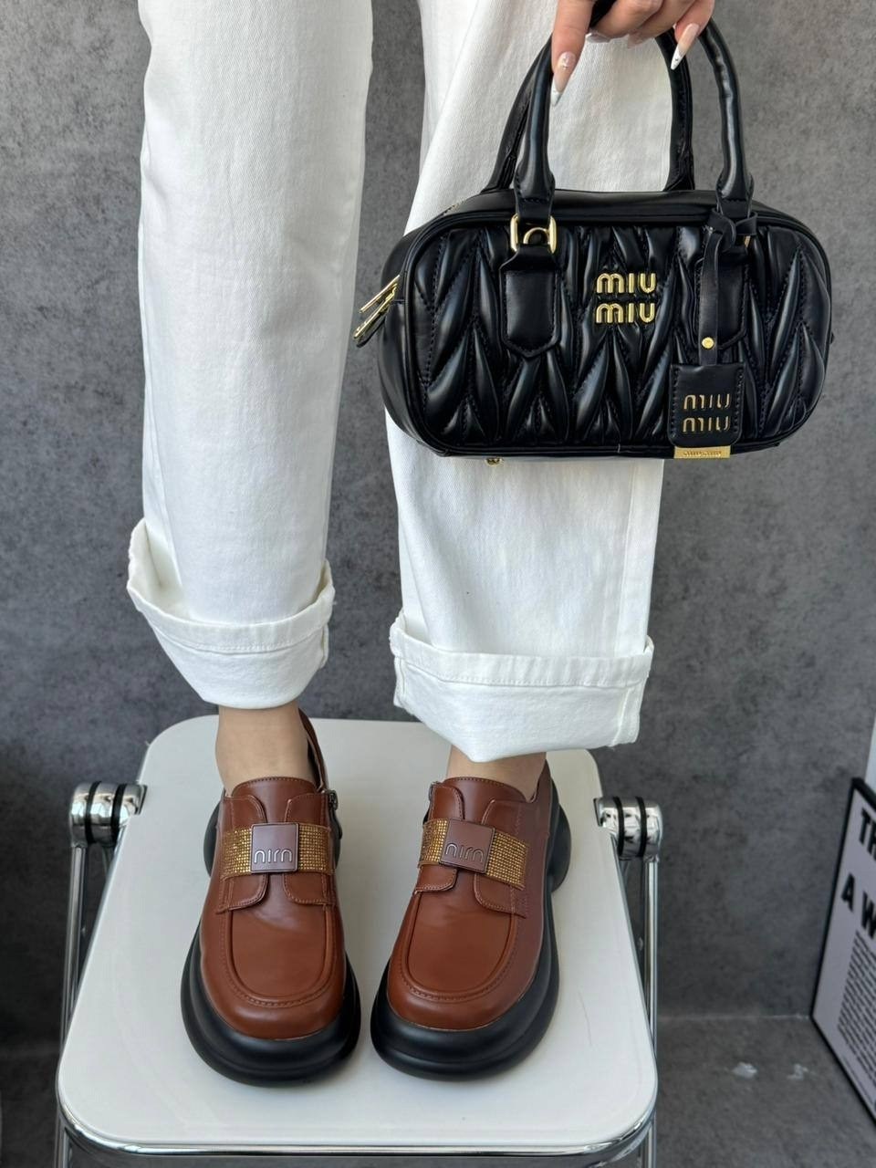 сумка miu miu,стеганая сумка arcadie miu miu черный,miu miu сумка на плечо кросс-боди,женская сумка miu miu,обувь