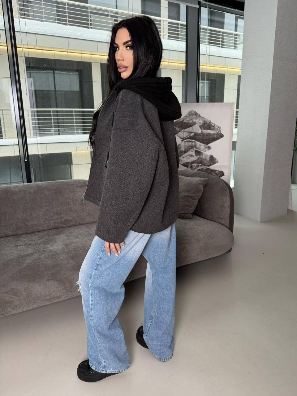 стильные куртки,куртка,женская куртка,легкая куртка,комбинированная куртка