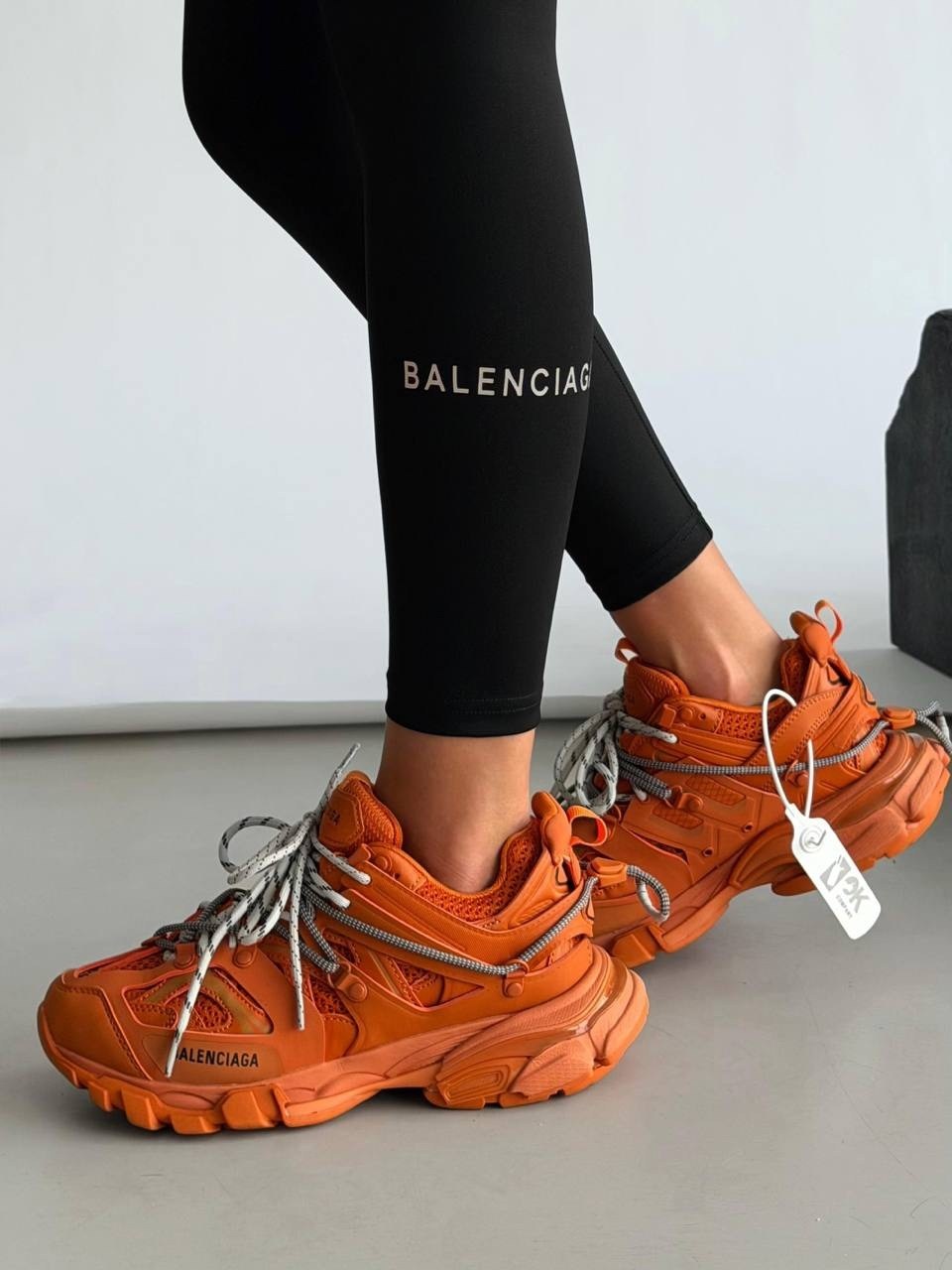 баленсиага трек кроссовки мужские,кроссовки balenciaga track,balenciaga track orange white,balenciaga кроссовки,balenciaga track