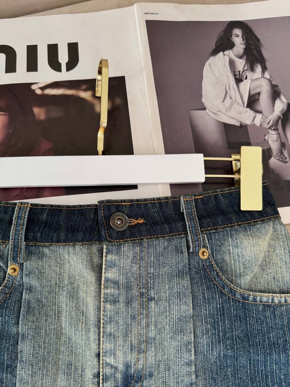 джинсовая юбка,комбинированные джинсовые юбки,асимметричная джинсовая юбка,женские джинсовые юбки,женская джинсовая юбка с высокой талией