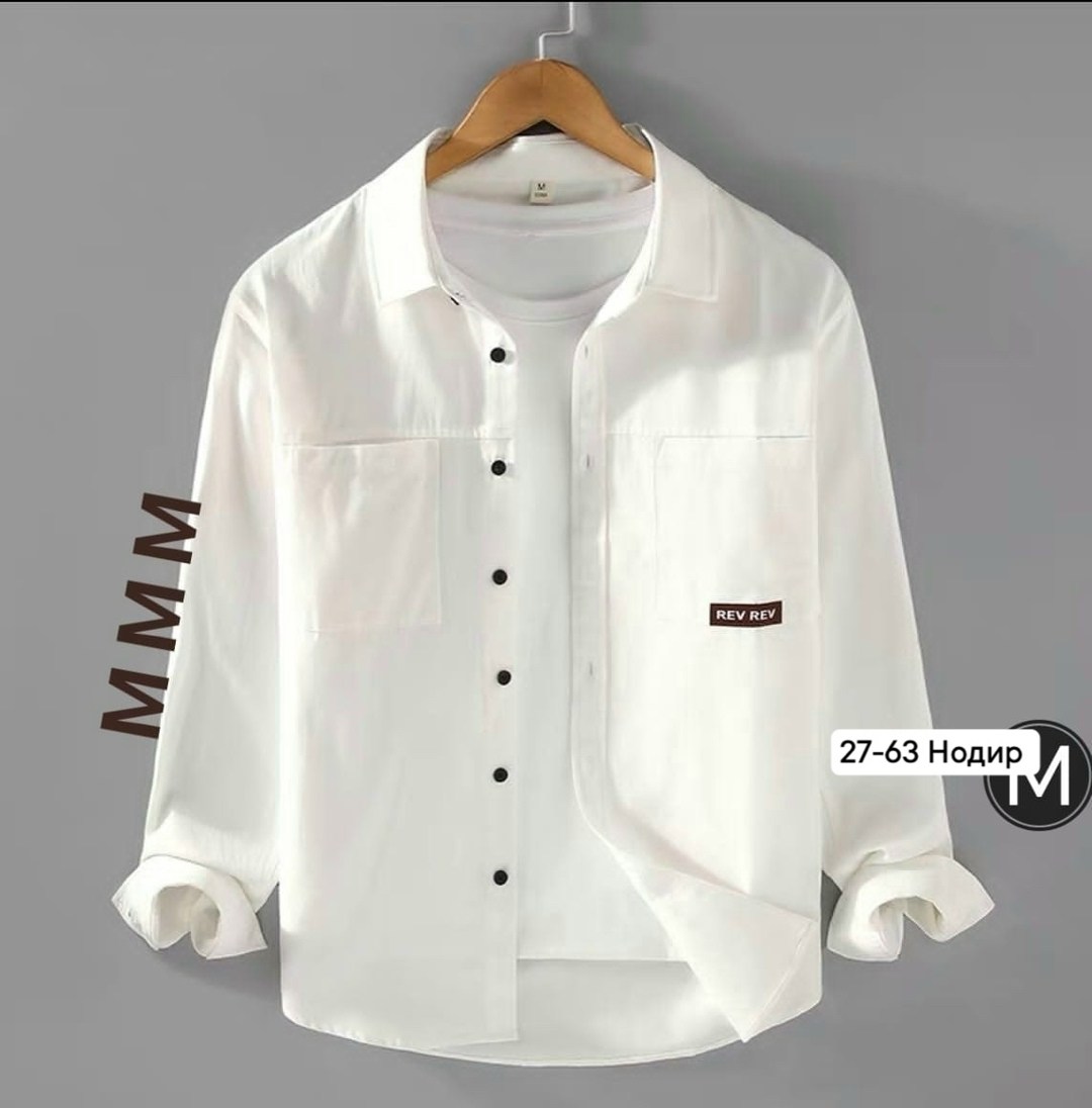 повседневная рубашка,рубашка мужская с длинными рукавами,рубашка мужская,однотонная рубашка,рубашка