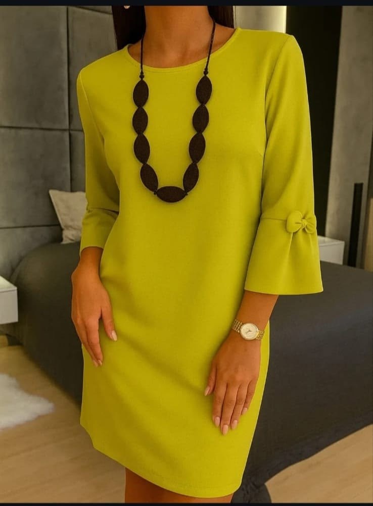 платье,женское платье,платье с рукавами,стильное платье,прямое платье