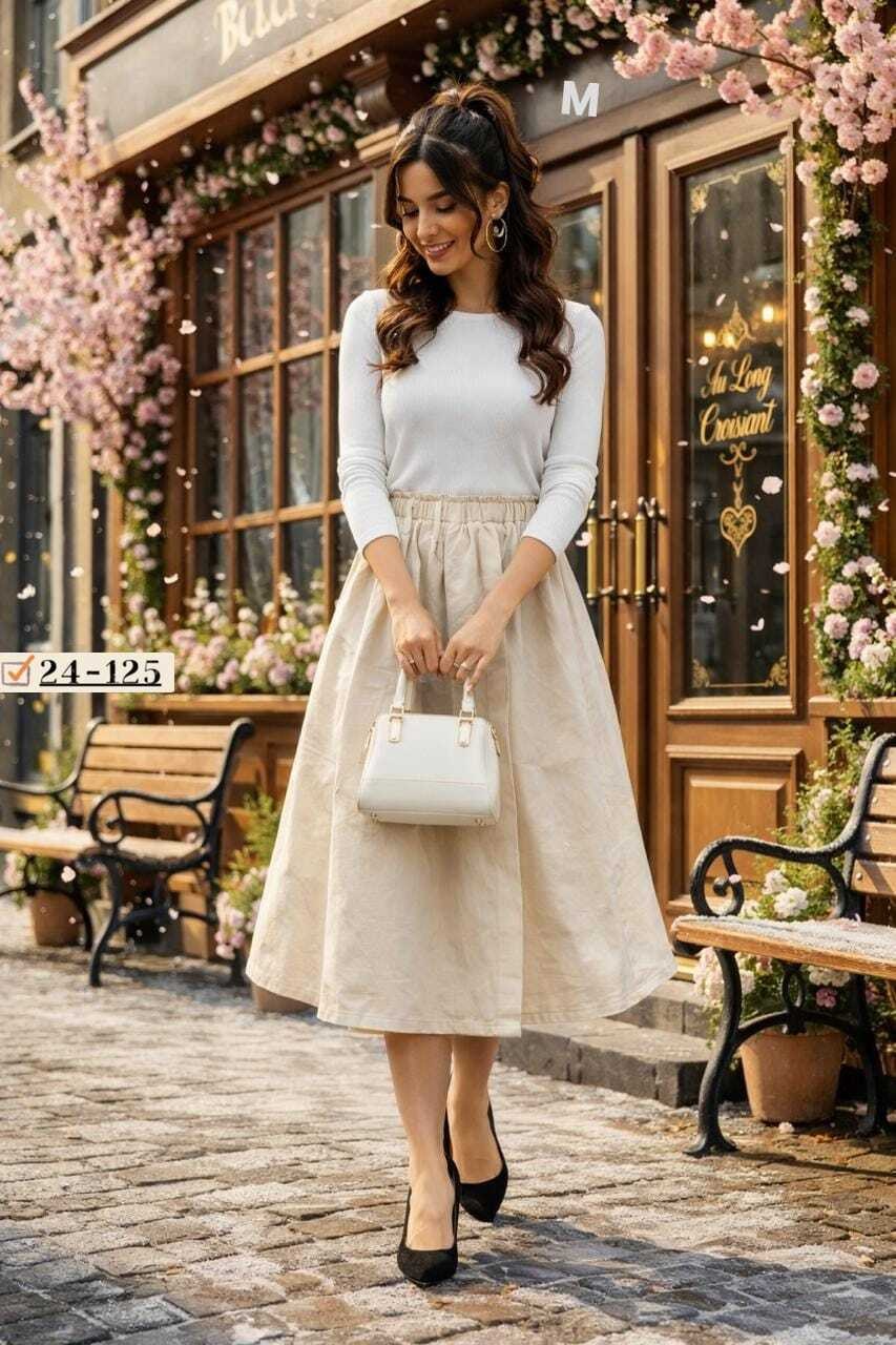 юбка стильная,юбка миди,юбка модная,модные образы,пышная юбка