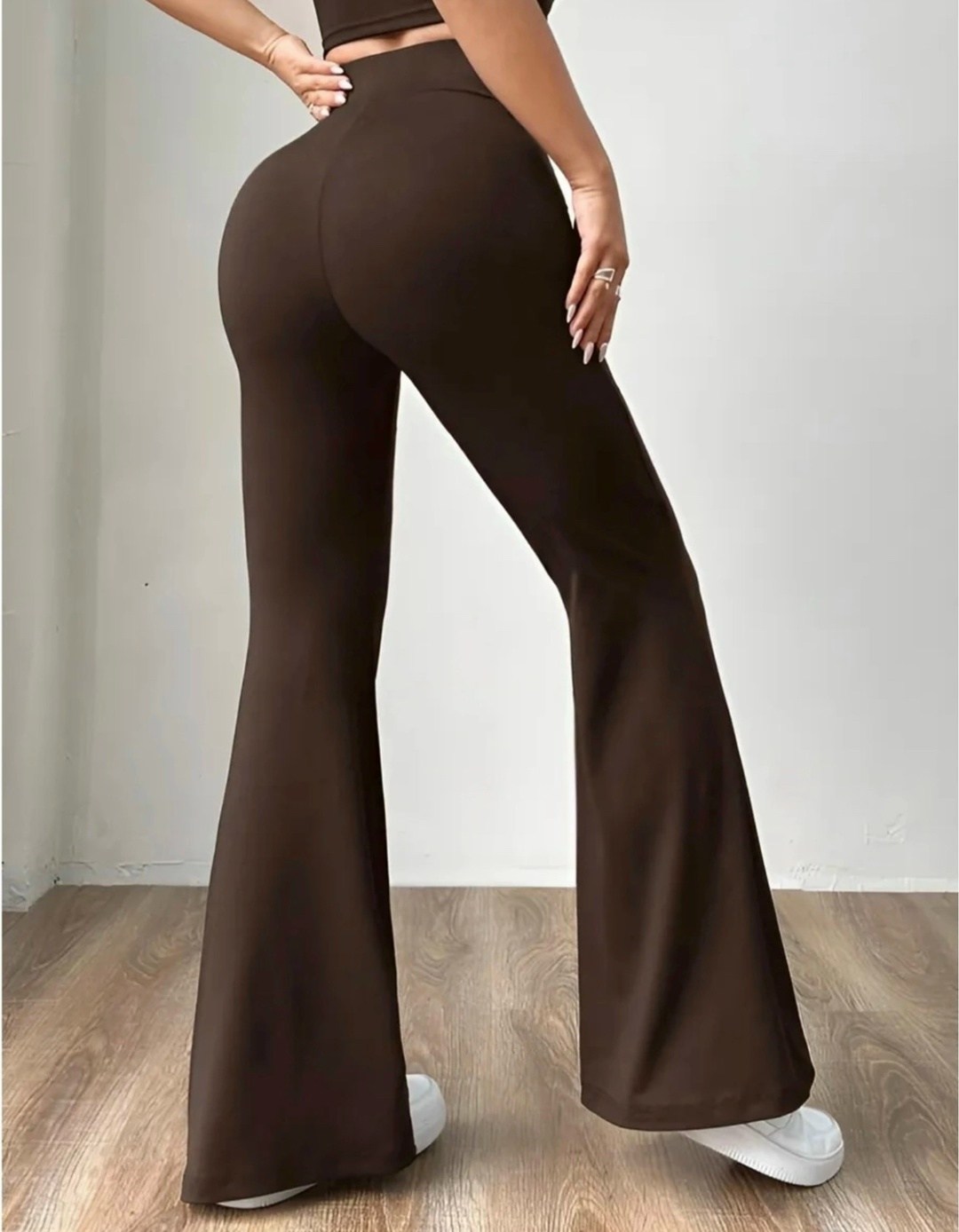 брюки клеш с высокой талией,flare leggings v-образные брюки hip йоги женщины с высокой талией,женские сексуальные облегающие брюки-клеш с высокой талией,брюки клеш,расклешенные брюки