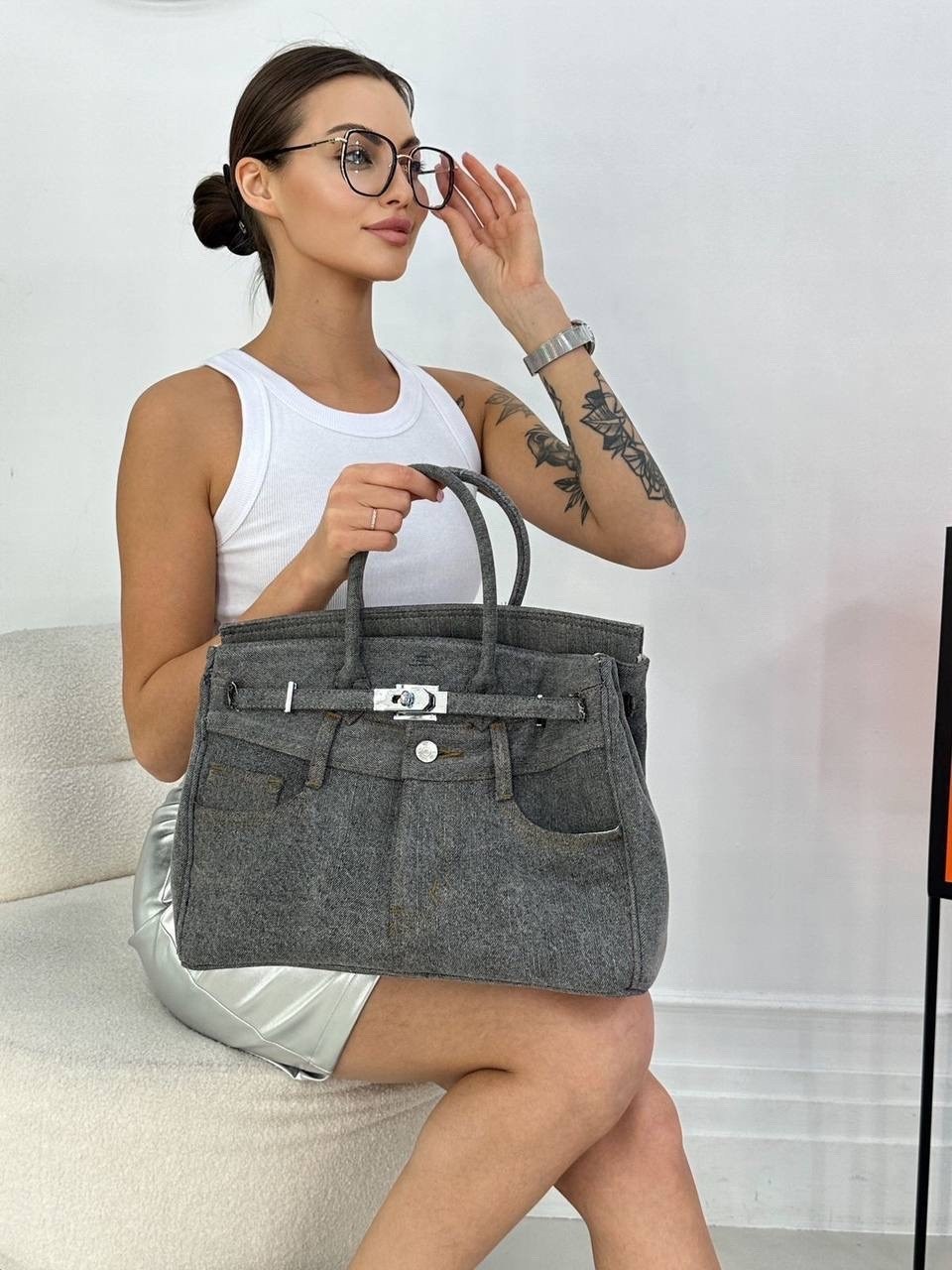 джинсовая сумка в стиле hermes birkin,сумка женская в стиле birkin из джинсовой ткани,джинсовая сумка в стиле hermes birkin 30 см,сумка hermes birkin джинсовая,джинсовая сумка в стиле hermes birkin на