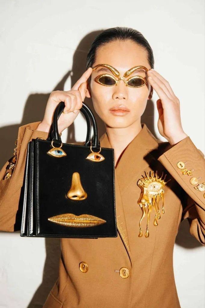 сумка женская shiaparelli & salvador dali,schiaparelli голова сумка,модные стили,высокая мода,скиапарелли украшения