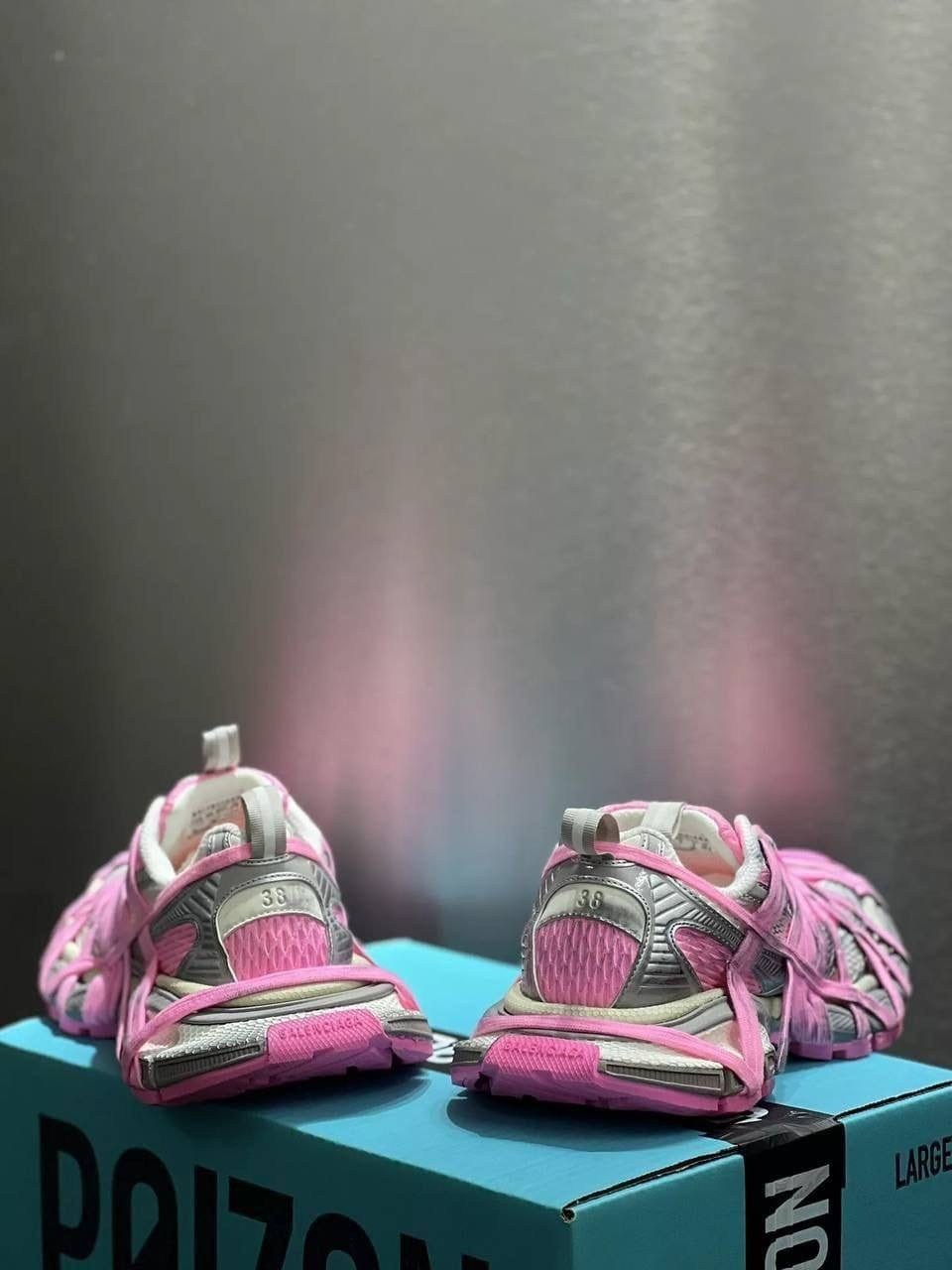 кроссовки женские balenciaga,кроссовки balenciaga,баленсиага track розовые,кроссовки balenciaga 3xl extreme lace sneaker white pink grey,кроссовки balenciaga 3 xl