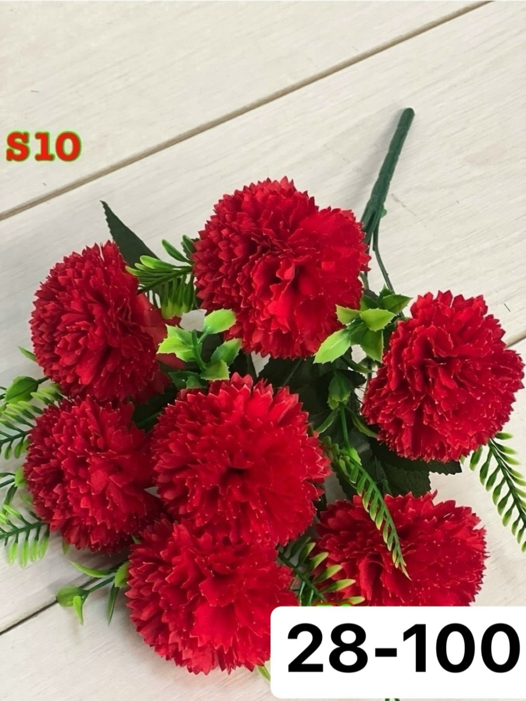 искусственный цветок гвоздика,пластиковые гвоздики,букет гвоздик,искусственные гвоздики,гвоздика красная