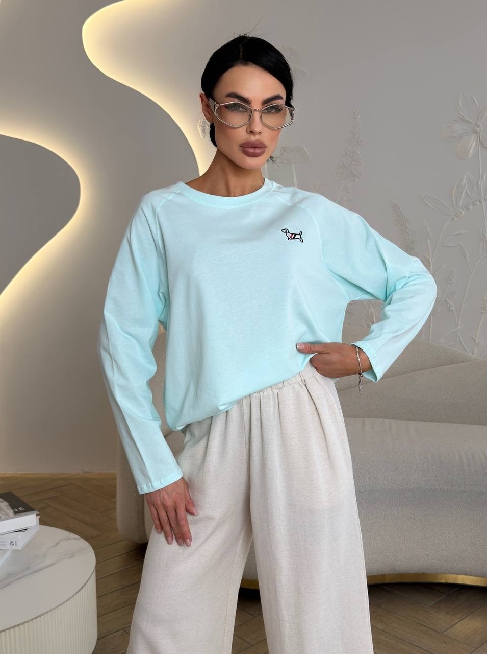 свитшот женская,стильный свитшот,голубой свитшот,стильная кофта,толстовки свитшот