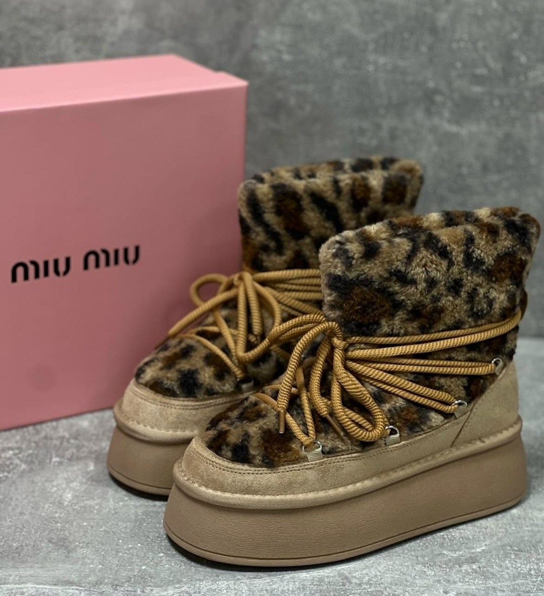 угги луноходы меховые на высокой подошве besmoda shoes 256523753,угги зимние с мехом на завязках valentina wang,,женские угги,угги луноходы меховые на высокой подошве besmoda shoes цвет хаки