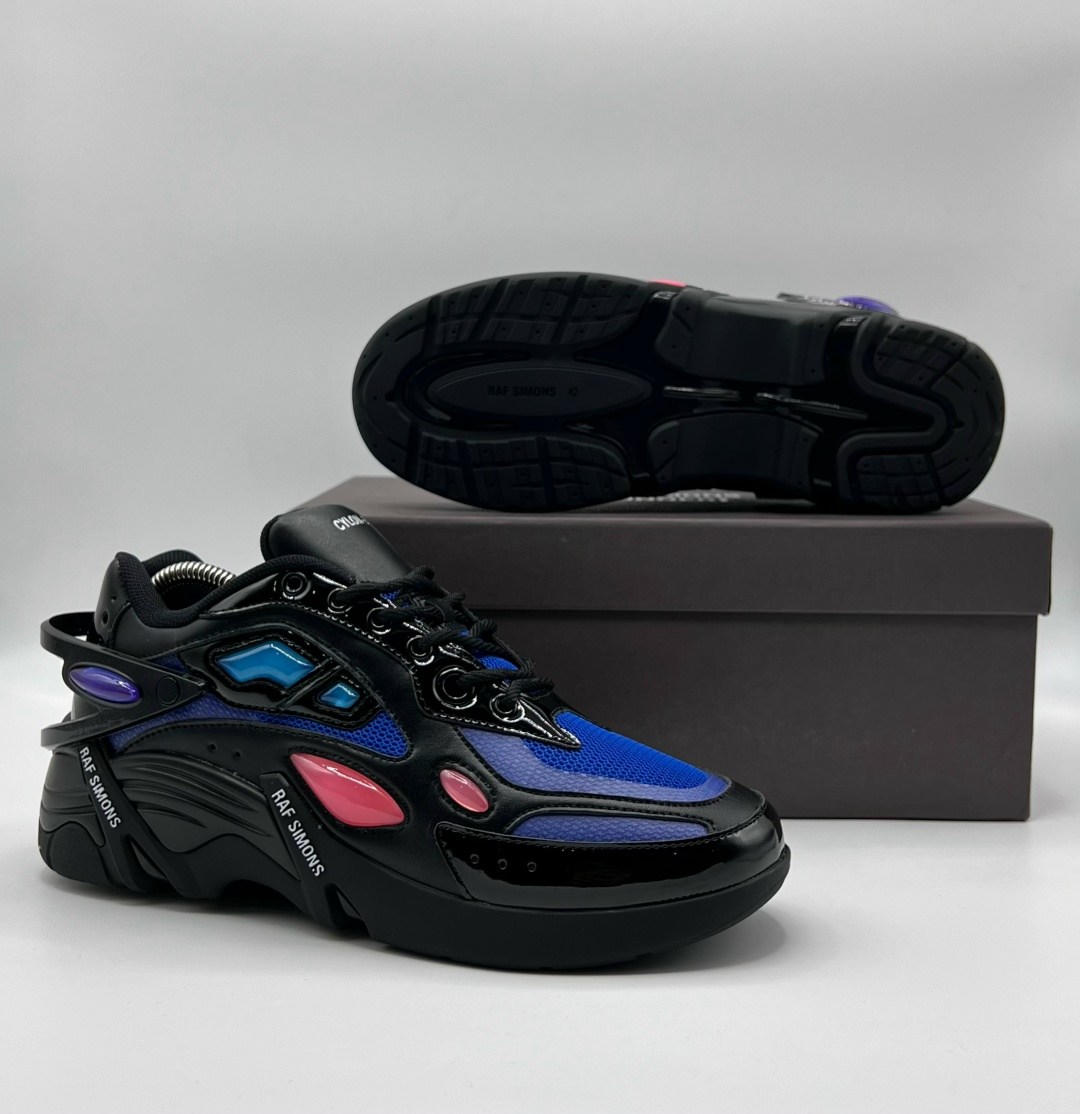 черные кроссовки cylon-21 raf simons,кроссовки raf simons cylon-21 sneaker,кроссовки raf simons cylon 21,raf simons черные низкие кроссовки,raf simons cylon-21 sneaker black & blue