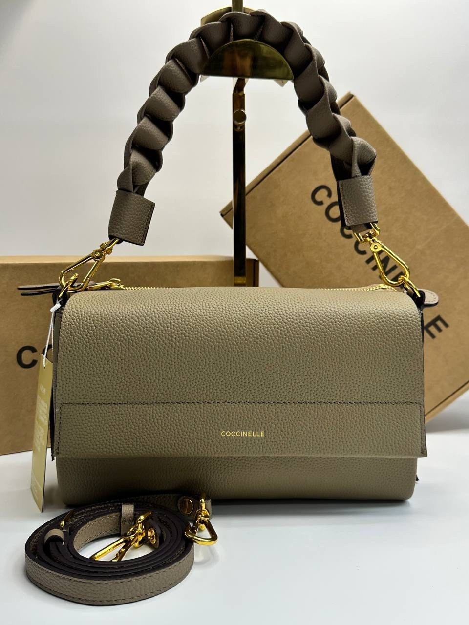 сумка coccinelle boheme grana double,coccinelle сумка,сумка сэтчел кожаная boheme grana double coccinelle,сумка женская coccinelle,coccinelle сумка boheme