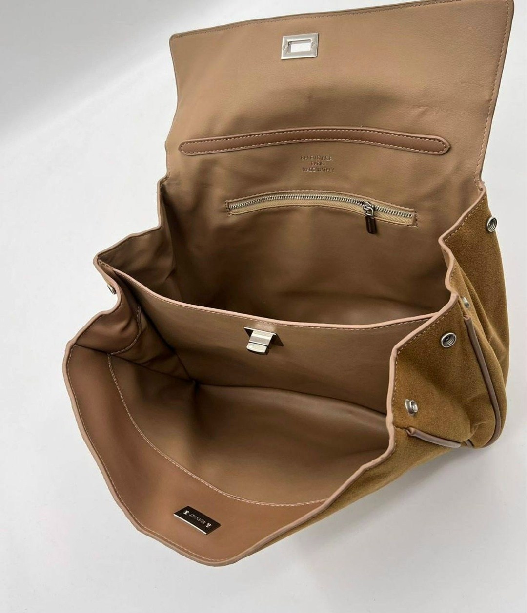 сумка женская balenciaga эко замша,сумка женская коричневая,замшевая сумка balenciaga rodeo 28x20 см chestnut,сумка замшевая,сумка женская тоут замша натуральная