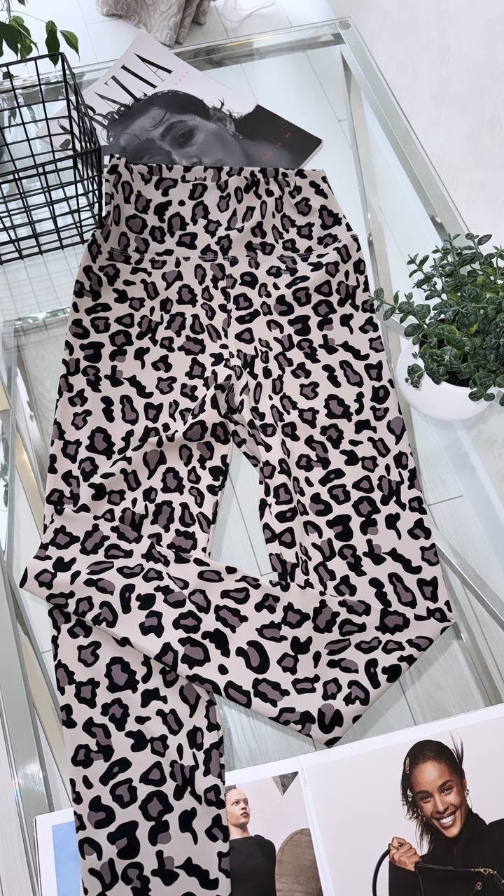 леопардовые брюки,леопардовые штаны,брюки женские,штаны леопард,брюки 11140 леопард sova