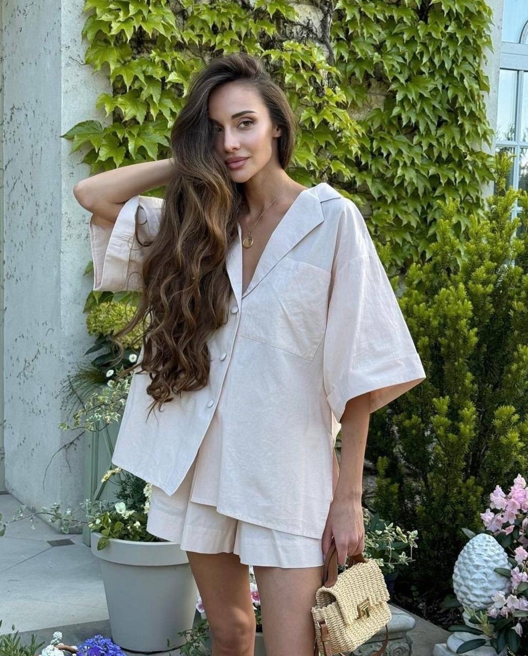 костюм рубашка с шортами,костюм с шортам,рубашка с шортами,женский костюм с шортами,костюм летний с шортами и рубашкой
