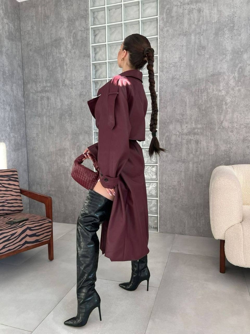 плащ тренч кожаный,тренч из экокожи,тренч плащ,кожаный тренч,женский плащ