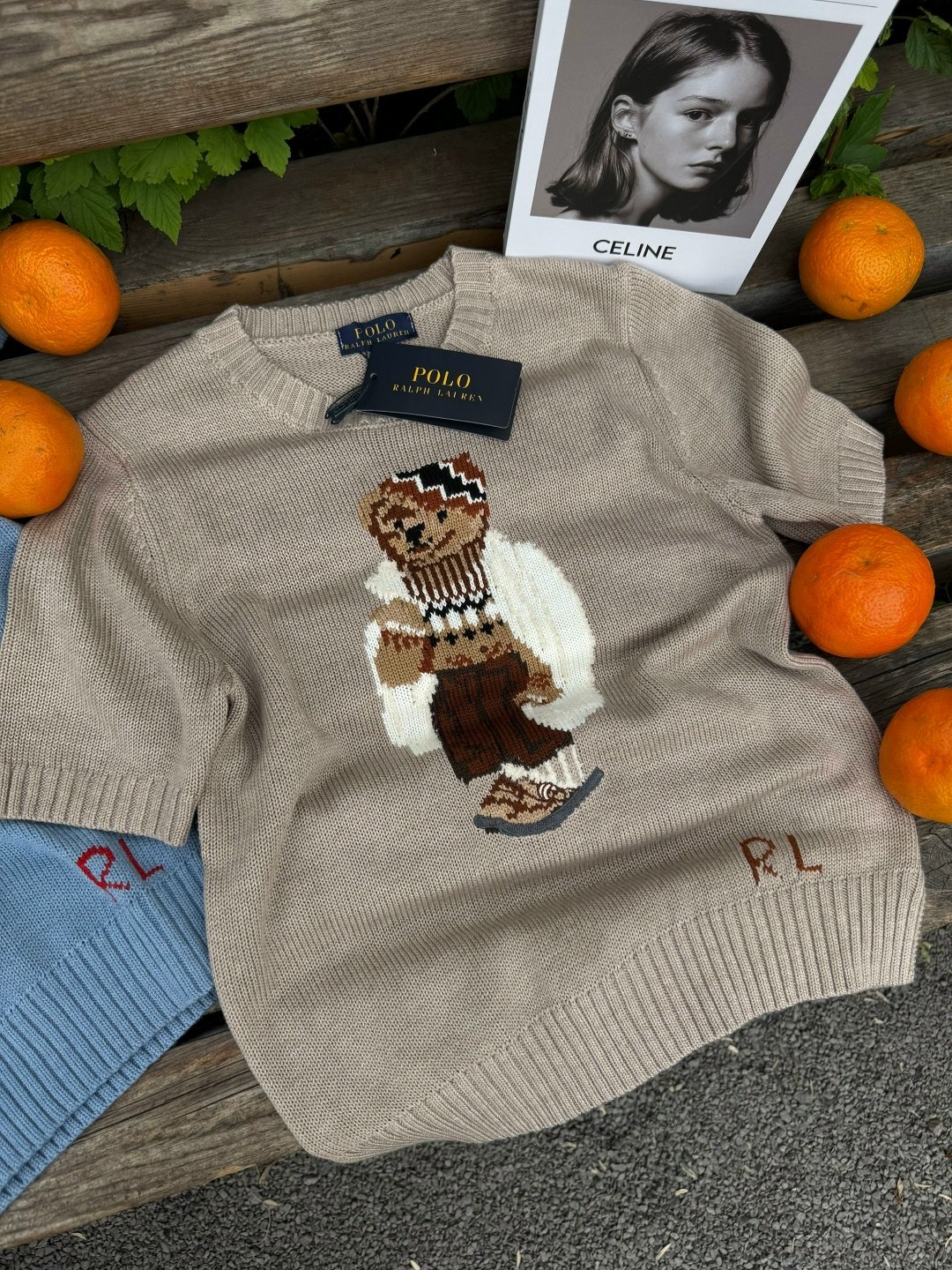 вязаный джемпер polo bear ralph lauren бежевый,ralph lauren свитер с мишкой,ralph lauren свитер с мишкой polo ralph lauren,джемпер с медведем женский ralph lauren,ralph lauren свитшот с мишкой