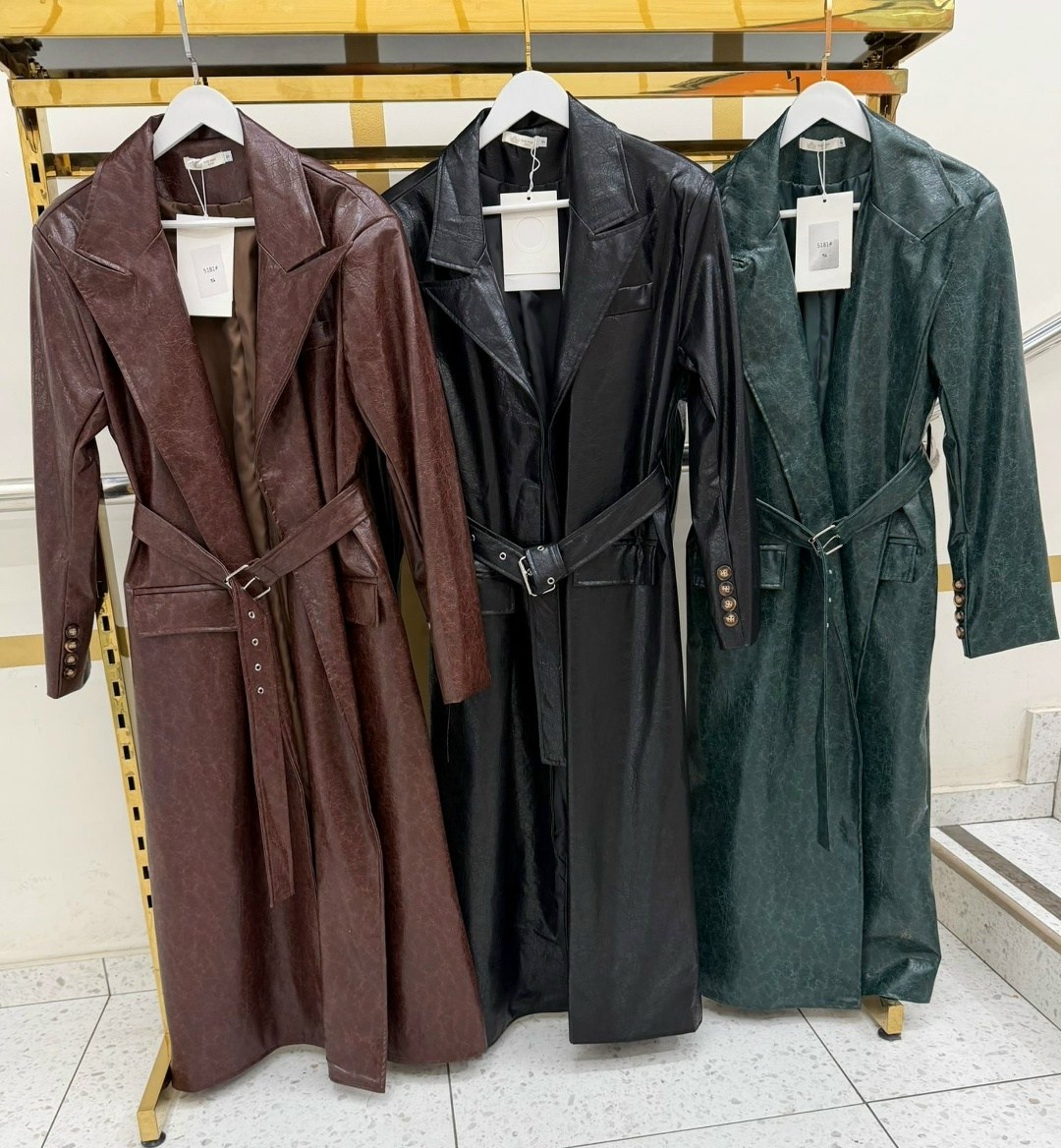 тренч плащ кожаный длинный simile instyle 332809250,кожаный плащ,кожаный плащ из натуральной кожи,тренч кожаный плащ,тренч плащ кожаный длинный simile instyle