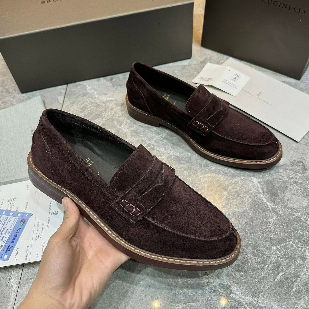 замшевые лоферы brunello cucinelli,лоферы brunello cucinelli коричневый,лоферы brunello cucinelli,мужские замшевые лоферы,loro piana лоферы мужские