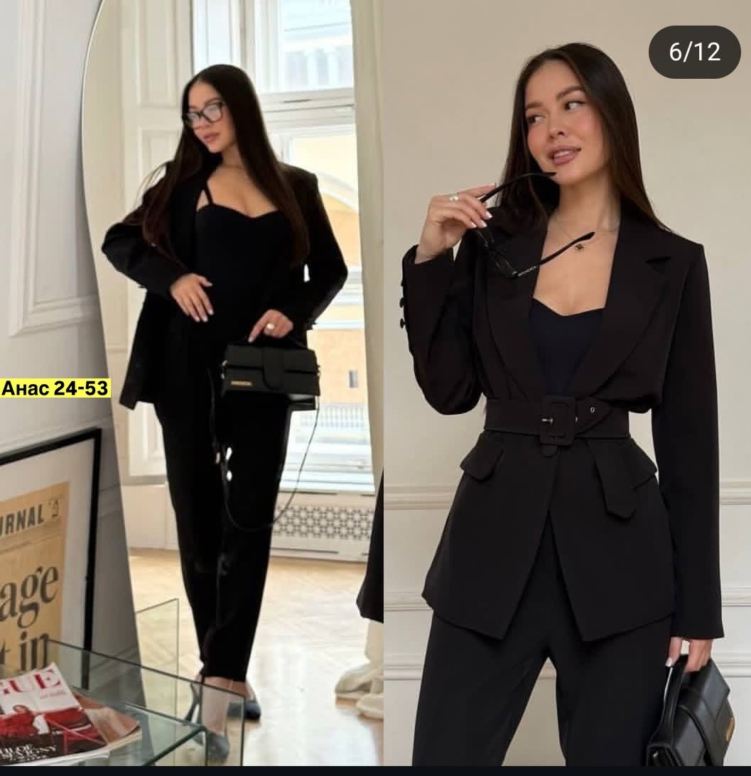 брючный костюм continental fashion 0211-07 фиолетовый,костюм женский,костюм женский фабрични пиджак классический с брюками,брючный костюм женский,фиолетовый костюм женский брючный