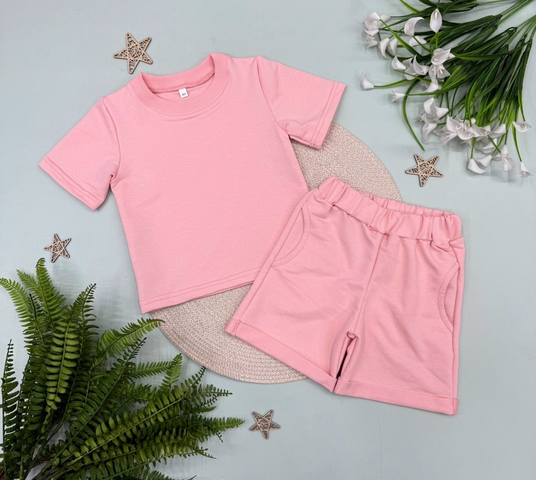 комплект одежды,комплект одежды для девочек,костюм с шортам,шорты для детей,комплект одежды для малыша