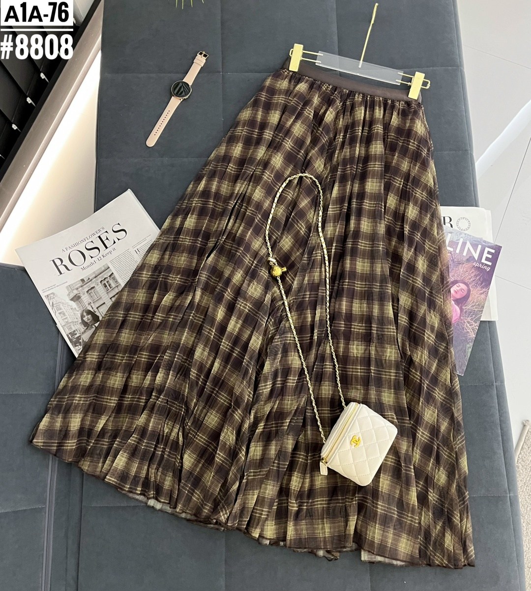 женская клетчатая юбка,клетчатая юбка,длинная юбка в клетку,клетчатая плиссированная юбка средней длины с,длинная плиссированная клетчатая юбка с эластичной