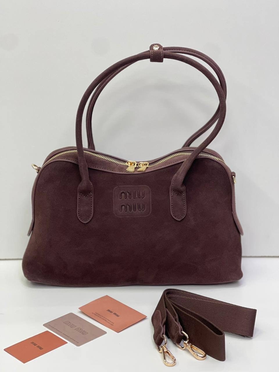 сумка женская miu miu,сумка miu miu,женская замшевая сумка miu miu arcadie коричневая,сумка miu miu натуральная замша,замшевая сумка