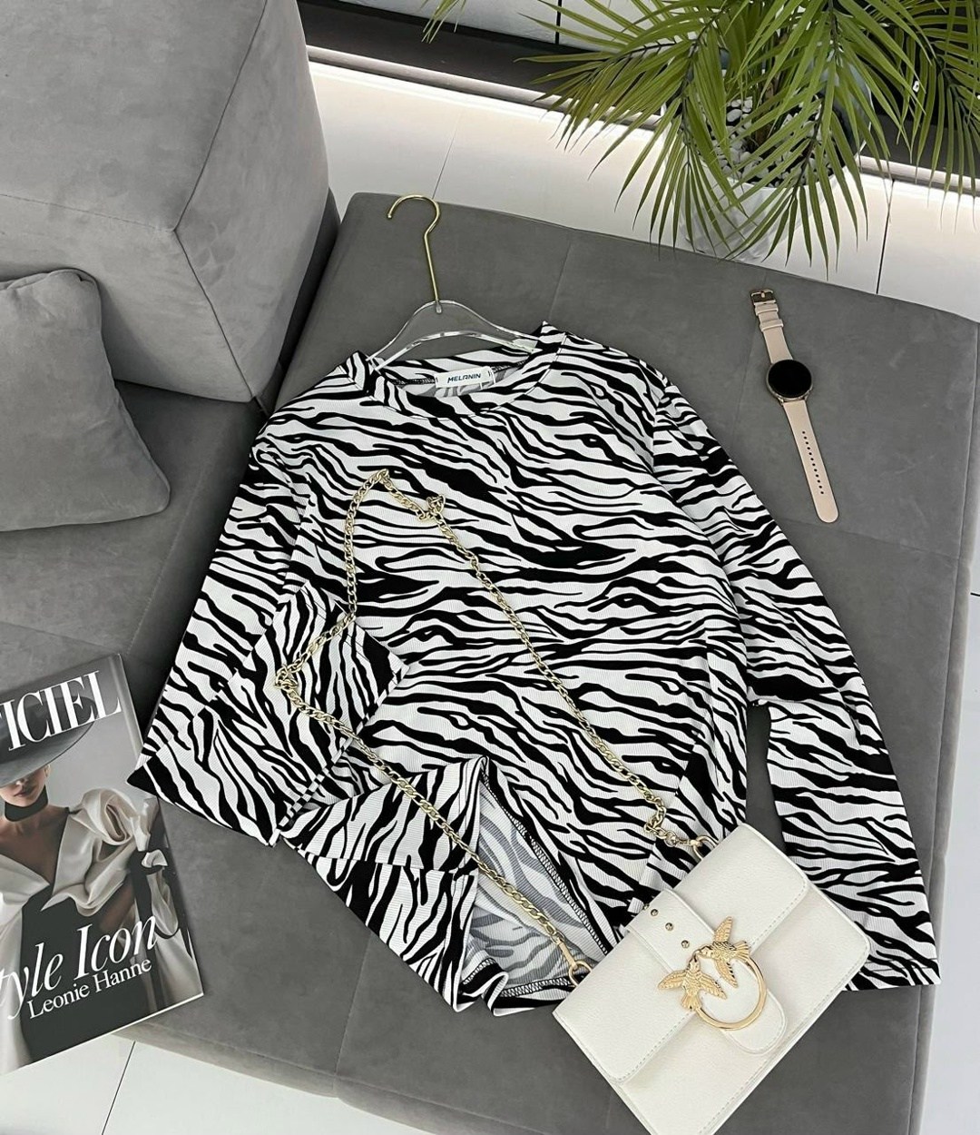 принт зебра,женский свитшот,кофта женская,свитшот с узором,свитшот