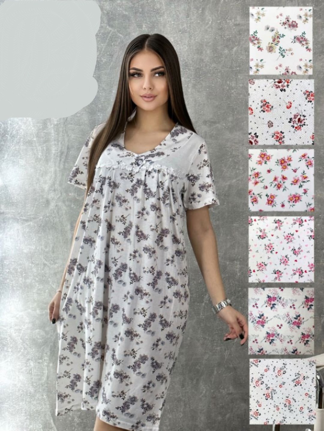 ночная сорочка женская,ночная сорочка,ночнушка женская,женская ночная сорочка из хлопка,женская сорочка