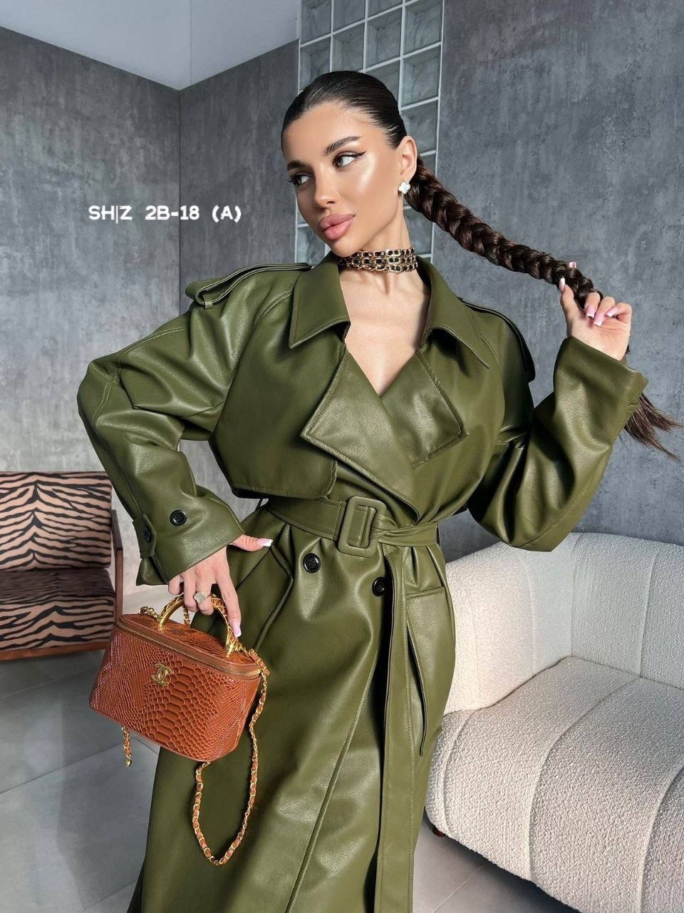 тренч кожаный,тренч плащ кожаный,кожаный плащ,кожаный плащ тренч длинный,плащ ōnne кожаный женский