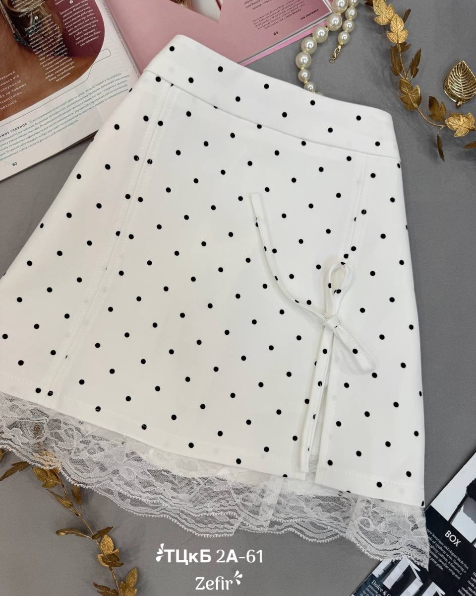 юбка в горошек,юбка,белая юбка в горошек,женские юбки,белая юбка