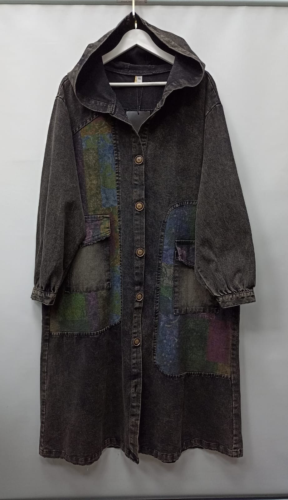 джинсовое пальто,женские джинсовые пальто,джинсовый плащ,пальто средней длины,джинсовый плащ женский