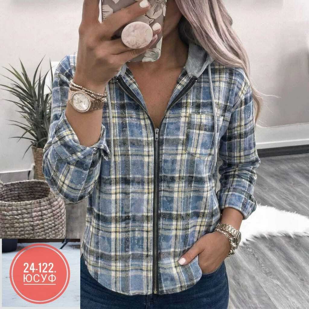 рубашка с капюшоном,рубашка в клетку женская,рубашка в клетку женская ,рубашка в клетку,рубашка теплая