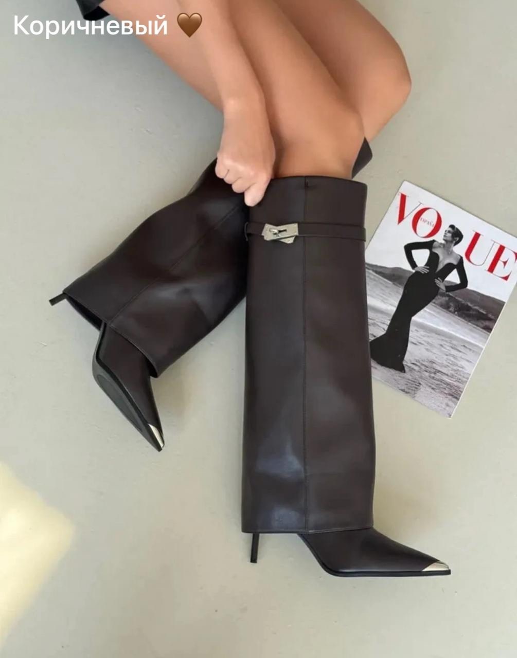 сапоги под hermes с88,сапоги,сапоги под hermes арт с88,модные сапоги,женские кожаные высокие сапоги с острым носком