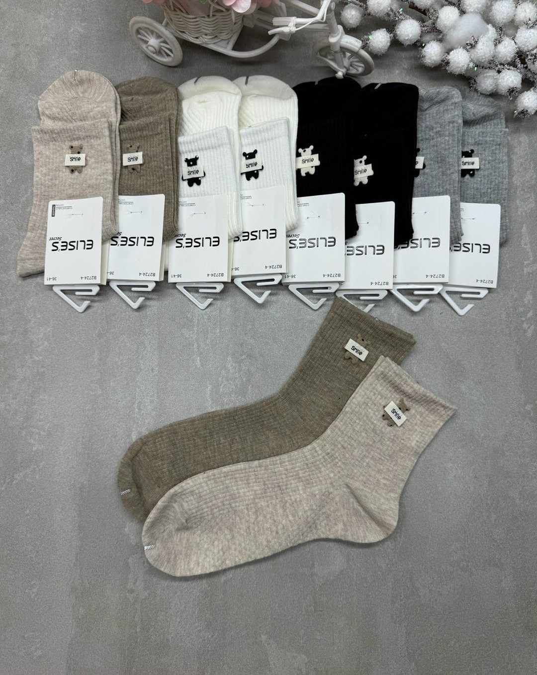 носки женские 10 пар,носки комплект,женские носки,носки женские 10 пар разного цвета,комплект носки женские