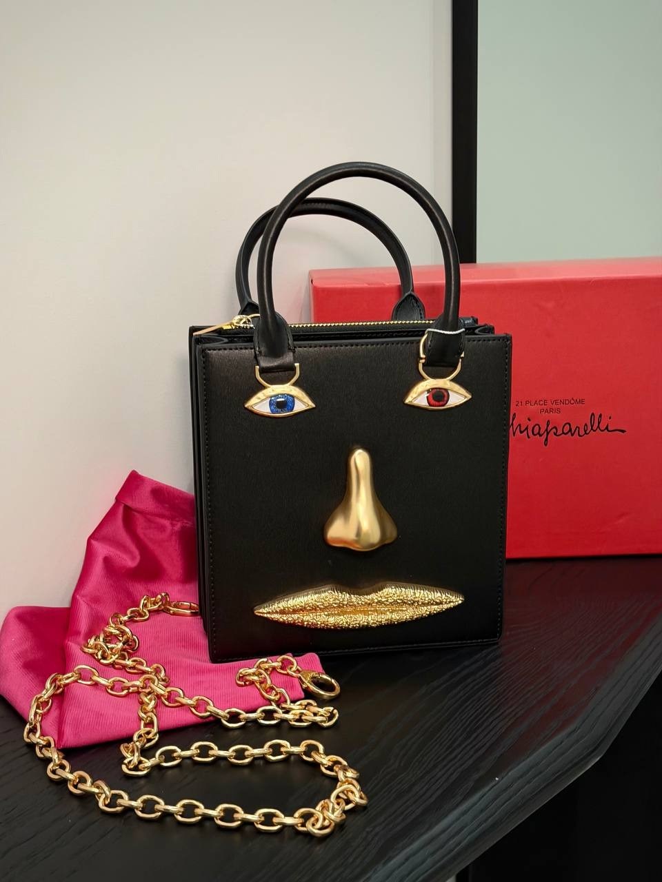 сумка женская shiaparelli & salvador dali,schiaparelli голова сумка,модные стили,высокая мода,скиапарелли украшения