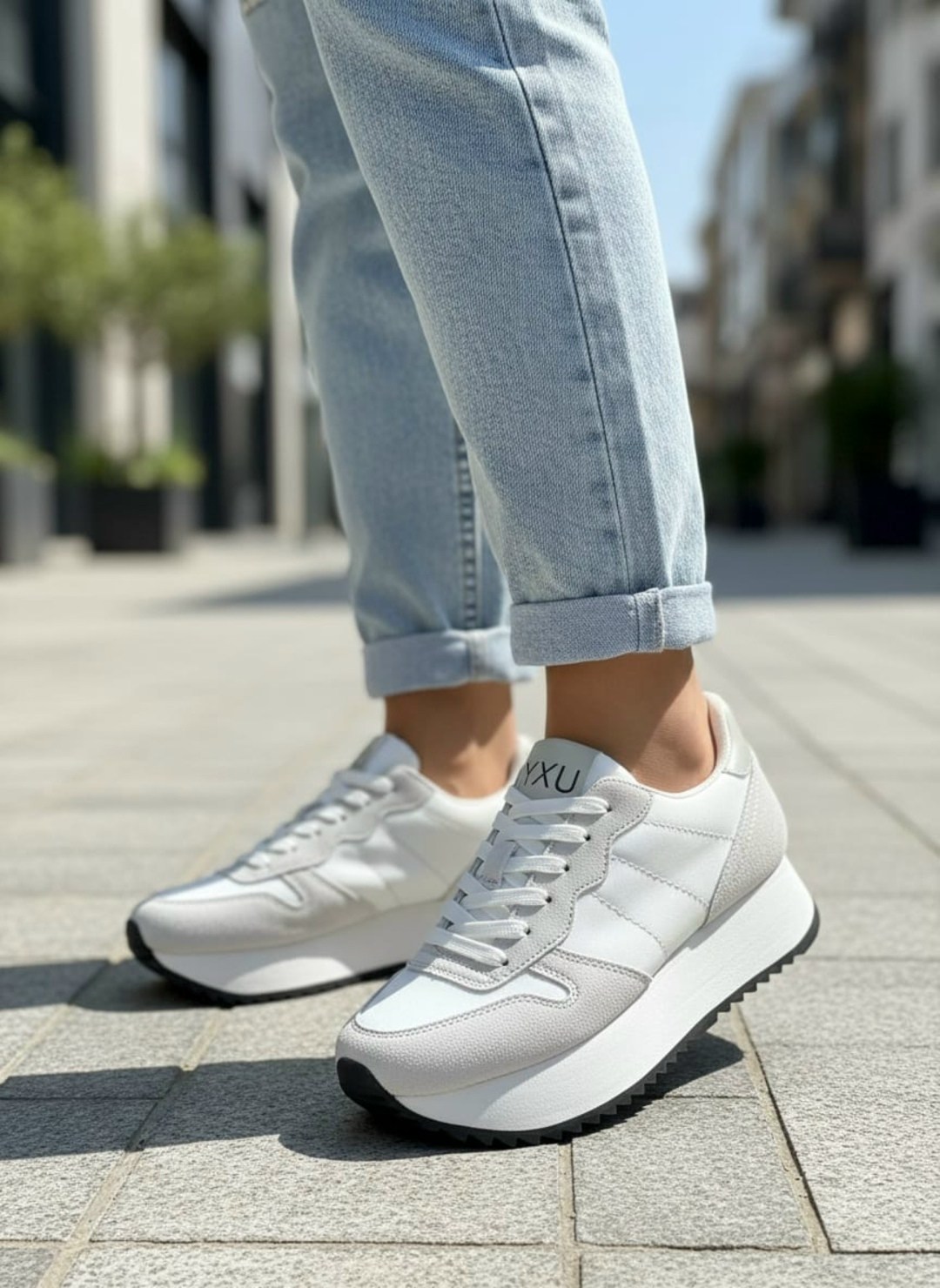 женские кроссовки,стильные кроссовки,кроссовки женские на большой подошве,белые кроссовки женские,белые кроссовки