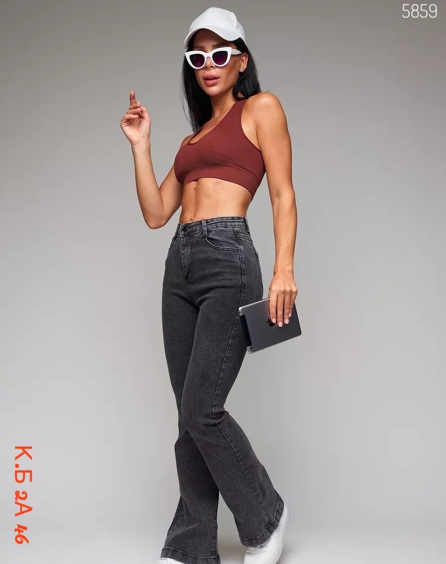 джинсы женские,джинсы клеш от колена серые h&a collection,серые джинсы клеш,женские джинсы клеш,джинсы клеш от колена