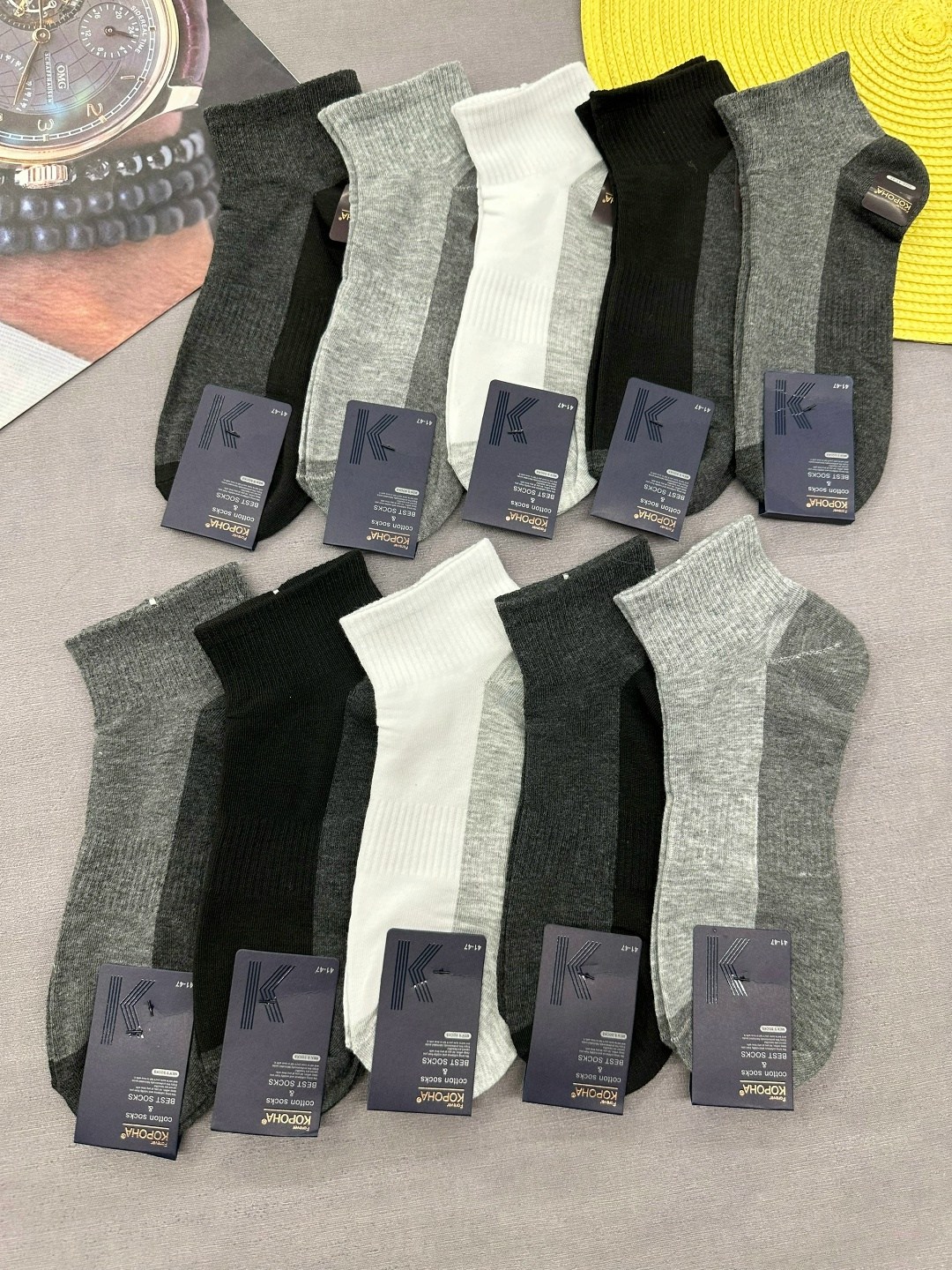 носки мужские,носки мужские 10 пар,короткие мужские носки,носки набор,носки мужские 12 пар